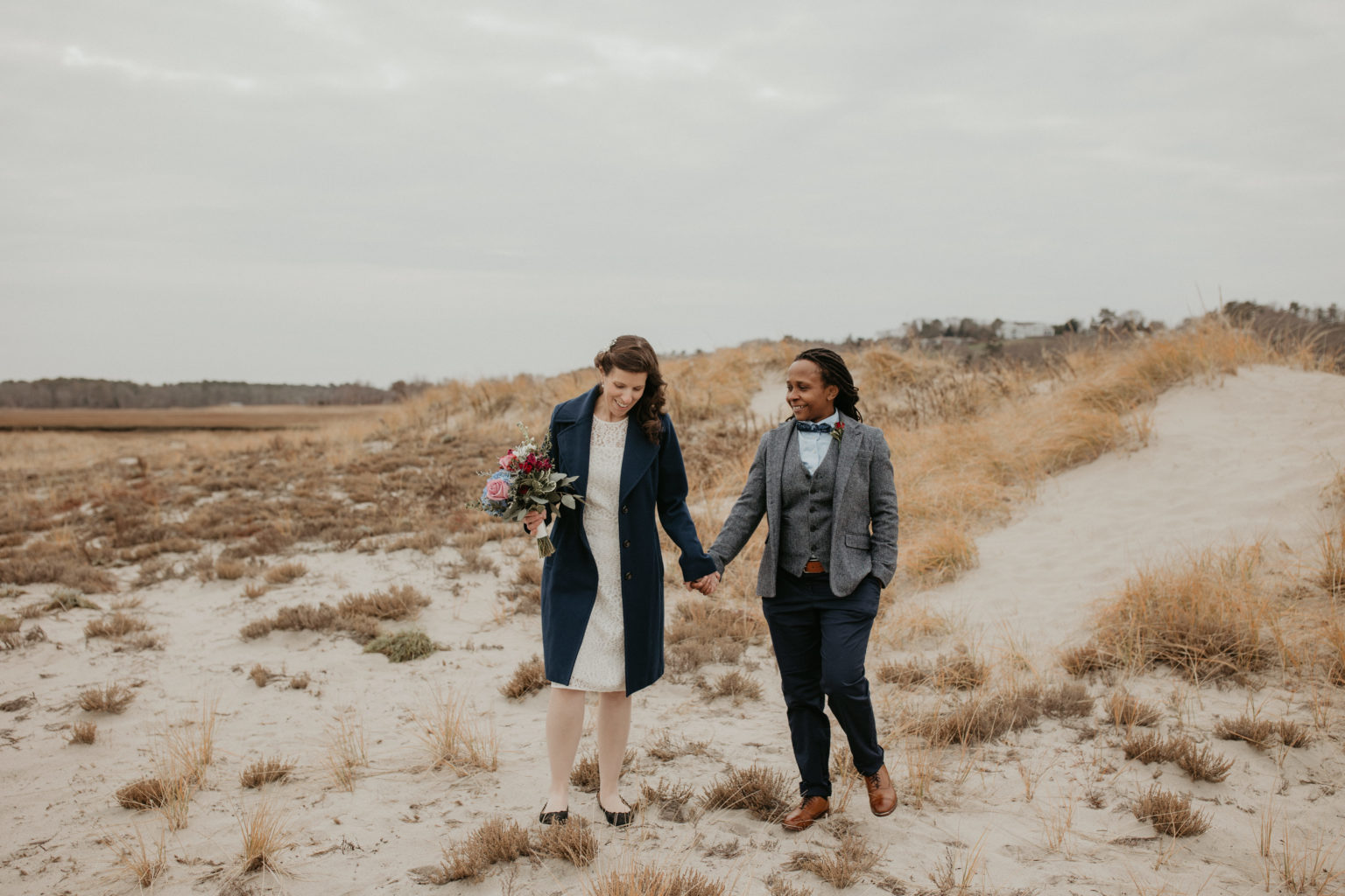Town Hall Elopement in Marshfield Massachusetts Sarah Weston Photography