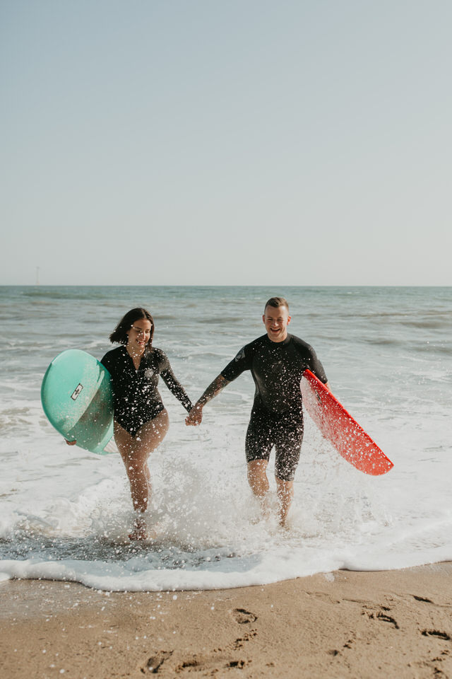 Surfing elopement in New England